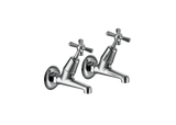 DORSET CROSS BIB TAP SET MALE LEAD FREE