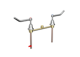 EASY CLEAN LEVER CARE SINK SET LESS SPOUT LEAD FREE