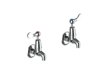 EASY CLEAN FLARED BIB TAP SET MALE LEAD FREE