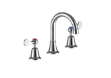 EASY CLEAN FLARED BASIN SET SWIVEL SPOUT LEAD FREE