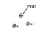 EASY CLEAN FLARED ALL DIRECTIONAL SHOWER SET