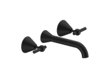 FUSION LEVER WALL BASIN SET LEAD FREE