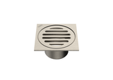 CUP PATTERN FLOOR WASTE SQUARE TOP SUITS 50MM PVC