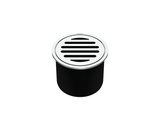 LEAK CONTROL FLOOR WASTE ROUND TOP SUITS 80MM PVC