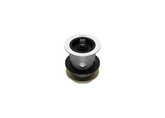 40MM BASIN/BATH WASTE WITH RUBBER PLUG, 80MM TAIL – OVERFLOW