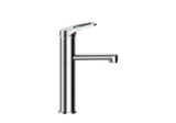 WARATAH SLIMLINE TALL BASIN MIXER 125MM SPOUT LEAD FREE