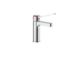 ZENITH CARE SWIVEL BASIN MIXER WITH RED &BLUE INDICATORS LEAD FREE
