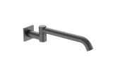 ZENITH WALL SWIVEL SPOUT 320MM SQUARE PLATE LEAD FREE