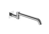 ZENITH WALL SWIVEL SPOUT 320MM SQUARE PLATE LEAD FREE