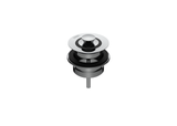 BOWEN 2 PART TAPERED BASIN WASTE 32MM TOP, 40MM BSP BASE