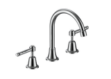 DORSET LEVER VANITEE SINK SET LEAD FREE