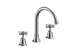 EASY CLEAN CROSS VANITEE SINK SET LEAD FREE