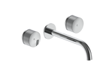 FLUTE WALL BASIN SET LEAD FREE