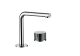 FLUTE PROGRESSIVE SQUARELINE BASIN MIXER LEAD FREE