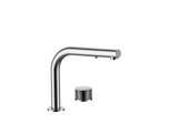 FLUTE PROGRESSIVE SQUARELINE PULL-OUT HOB SINK MIXER LEAD FREE