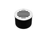 LEAK CONTROL FLOOR WASTE ROUND TOP SUITS 100MM PVC