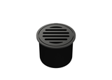 LEAK CONTROL FLOOR WASTE ROUND TOP SUITS 80MM PVC