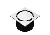 HALO LEAK CONTROL FLOOR WASTE SQUARE TOP SUIT 100MM PVC