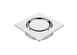 HALO FLOOR WASTE SQUARE TOP SUITS 80MM PVC