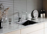 PARK SQUARELINE SINK MIXER LEAD FREE