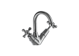MERINO CROSS CERAMIC DISC TWIN BASIN TAP LEAD FREE