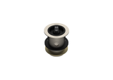 40MM BASIN/BATH WASTE WITH RUBBER PLUG, 80MM TAIL – OVERFLOW