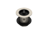 50MM SINK/BATH WASTE WITH RUBBER PLUG, 80MM TAIL – OVERFLOW