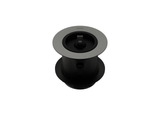 50MM SINK/BATH WASTE WITH RUBBER PLUG, 80MM TAIL – OVERFLOW