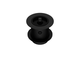 50MM SINK/BATH WASTE WITH RUBBER PLUG, 80MM TAIL – OVERFLOW