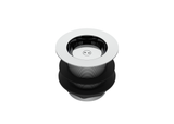 50 X 80MM SECURITY BASIN WASTE CONCEALED WATERWAY & SNAKE EYE SCEW