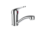 RAM SLIMLINE BASIN MIXER 125MM SPOUT LEAD FREE