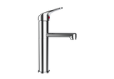 RAM SLIMLINE TALL BASIN MIXER 125MM SPOUT LEAD FREE
