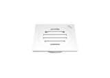 FLOOR WASTE SQUARE TOP SUIT 80MM PVC