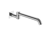 ZENITH WALL SWIVEL SPOUT 320MM SQUARE PLATE LEAD FREE
