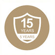 15-Year Real Warranty